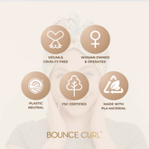 Bounce Curl Styling Comb (Teal) - Peine de peluquería - Curly Nest Spain