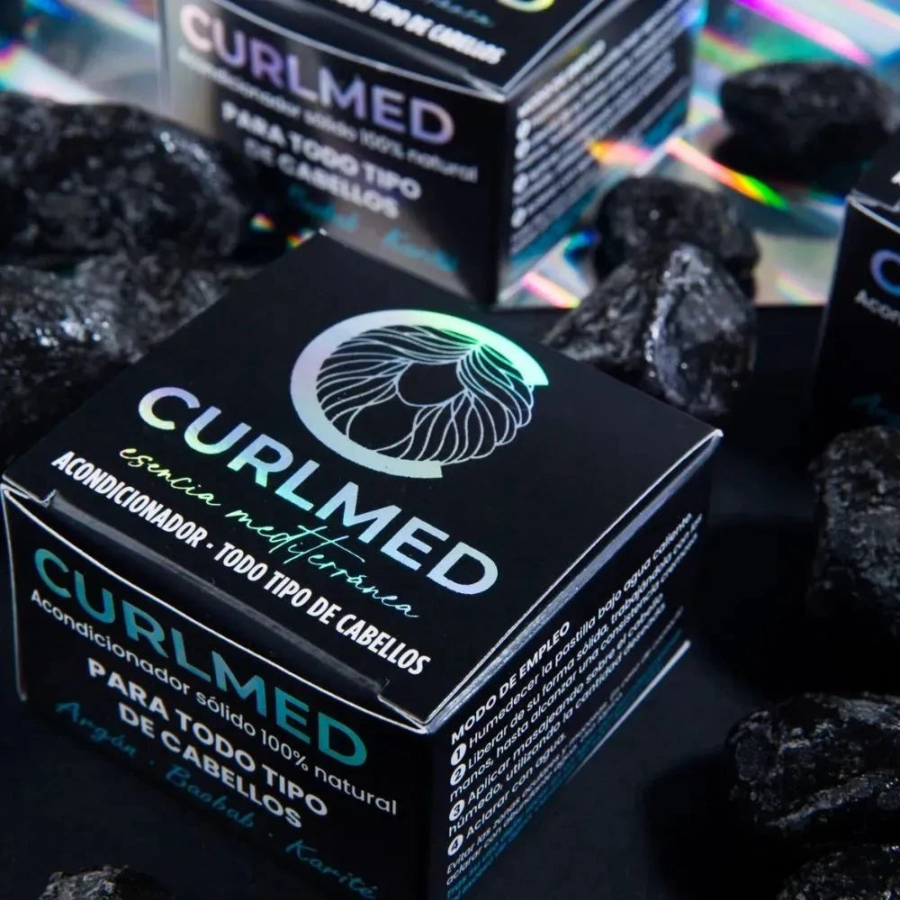 CurlMed Conditioner Solid 50g - Acondicionador nutritivo - Curly Nest Spain