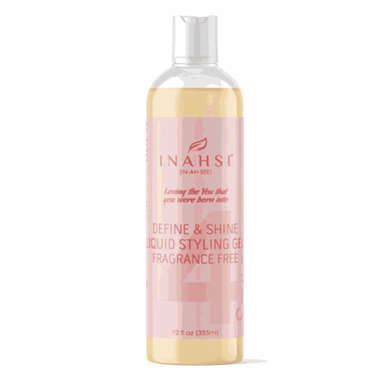 Inahsi Naturals Define &amp; Shine Liquid Styling Gel 355g - Styling Gel - Curly Nest Spain