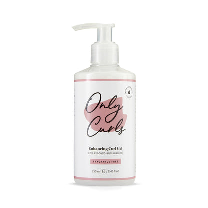 Only Curls Fragrance Free-Enhancing Curl Gel 250ml - Styling Gel - Curly Nest Spain