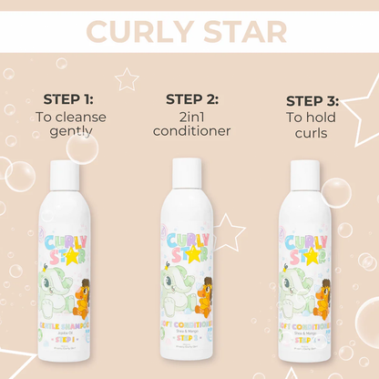 Pretty Curly Girl Curly Star - Gentle Shampoo 250ml - Champú suave - Curly Nest Spain
