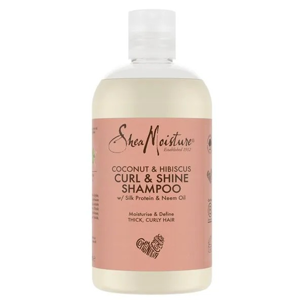 Shea Moisture Coconut &amp; Hibiscus Curl &amp; Shine Shampoo - Todo - Curly Nest Spain