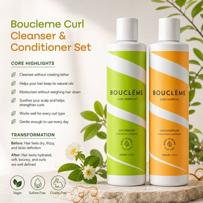 Bouclème Curl Cleanser &amp; Conditioner Set - All - Curly Nest Spain