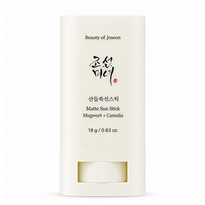 Beauty of Joseon Matte Sun Stick Mugwort + Camellia  (SPF 50+ PA++++)18g