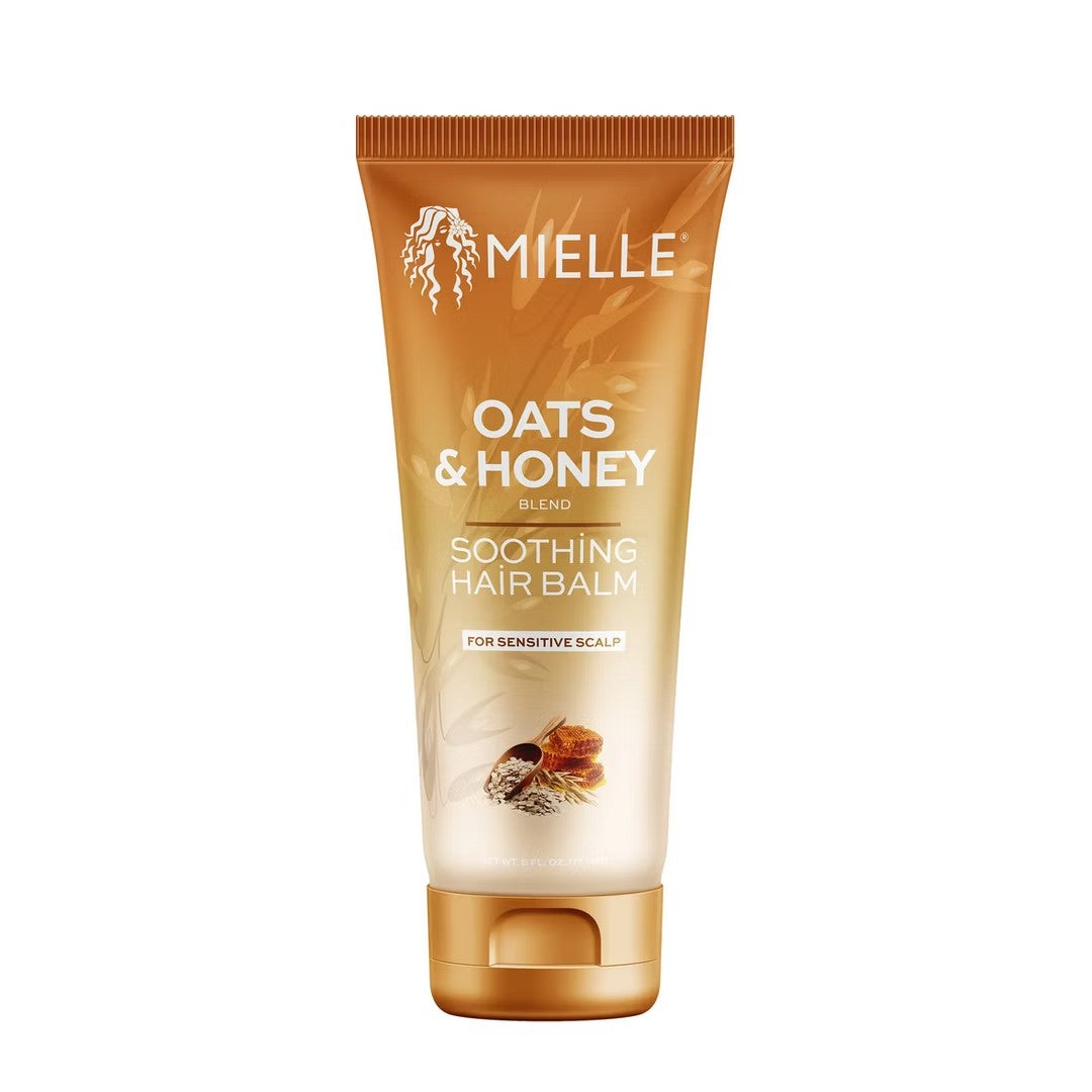 Mielle Oats and Honey Soothing Hair Balm 177ml - Hidratante para el cabello - Curly Nest Spain