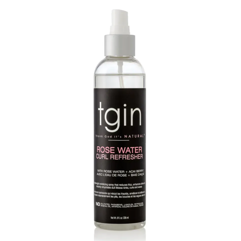 Tgin Rosewater Curl Refresher 8oz - rizos estimulantes - Curly Nest Spain
