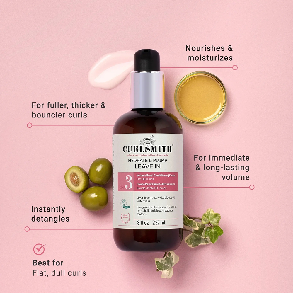 Curlsmith Hydrate &amp; Plump Leave-In 237ml - Leave-in - Curly Nest Spain
