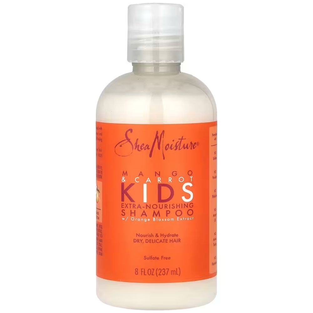 Shea Moisture Mango &amp; Carrot Kids Extra Nourishing Shampoo 237ml - Champú hidratante - Curly Nest Spain