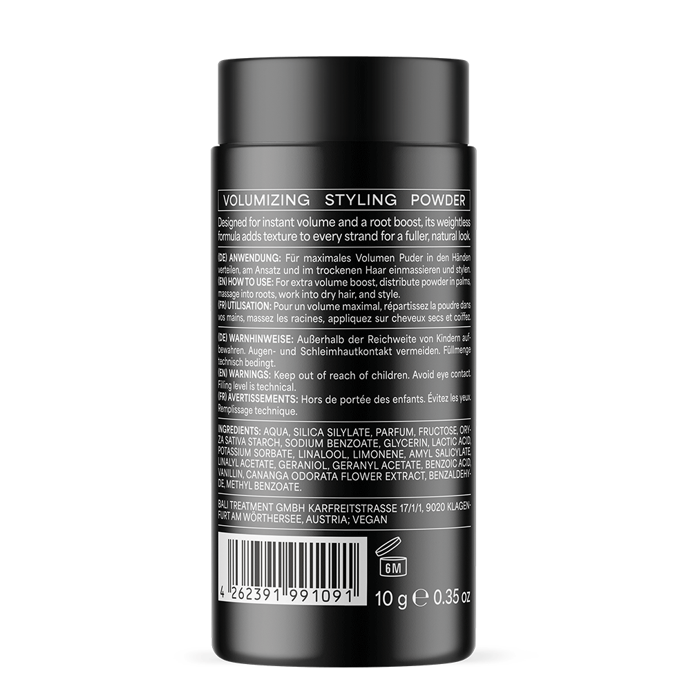 Bali Gents Volumizing Styling Powder 10g - Polvos texturizantes - Curly Nest Spain