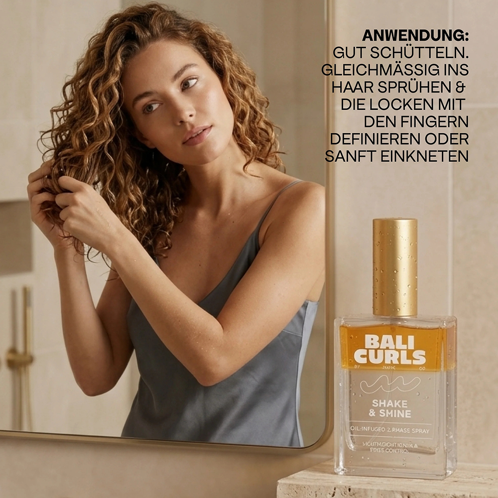 Bali Curls Shake &amp; Shine Oil 100ml - Todo - Curly Nest Spain