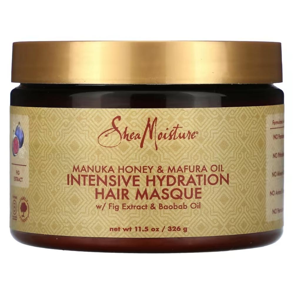 Shea Moisture Manuka Honey Mafura Oil Mask 354ml - Mascarilla capilar - Curly Nest Spain