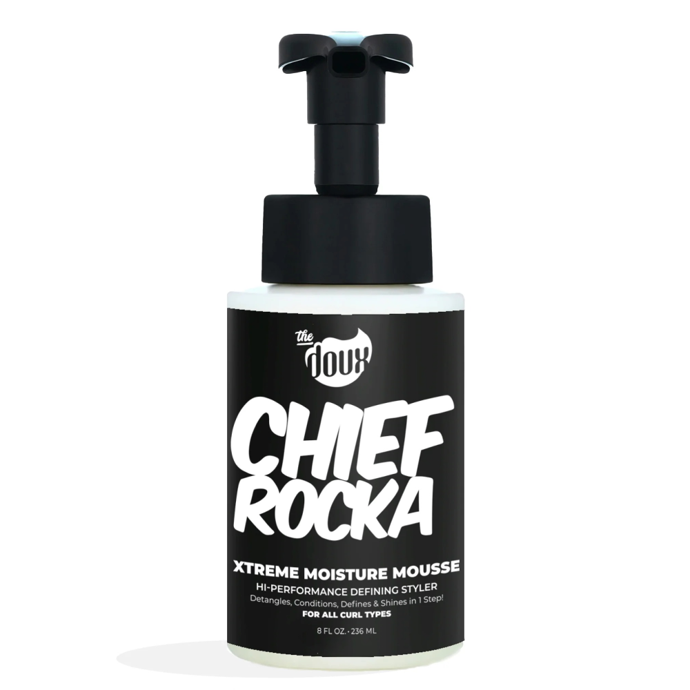 The Doux Chief Rocka Xtreme Mousse 8oz - Espuma Fijadora - Curly Nest Spain