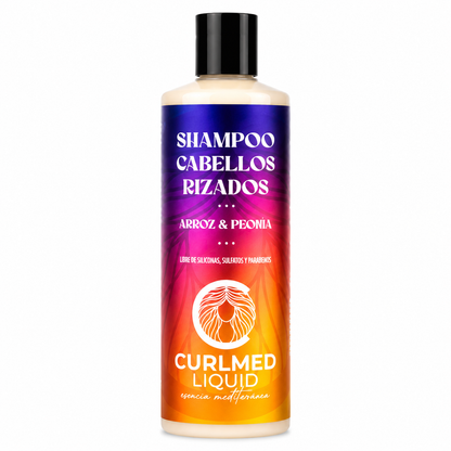 CurlMed Liquid Shampoo Curly Hair 400ml - Champú Suave - Curly Nest Spain