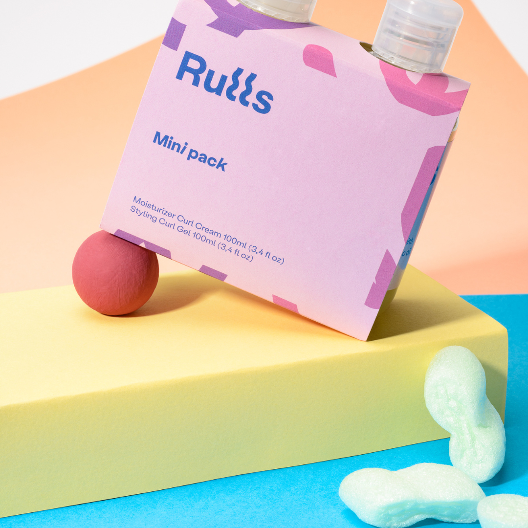 Rulls Gel+Cream Mini Pack 100ml - Set de cuidado capilar - Curly Nest Spain
