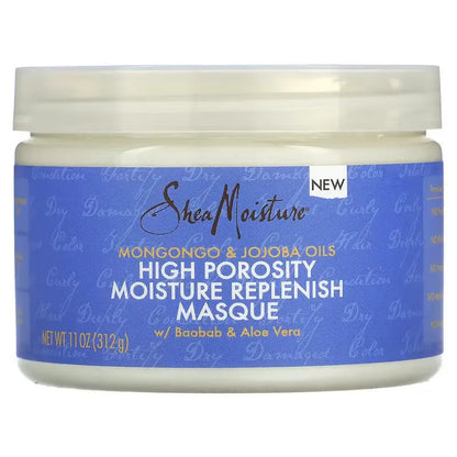 Shea Moisture High Porosity Moisture Mask 312g - Mascarilla capilar - Curly Nest Spain