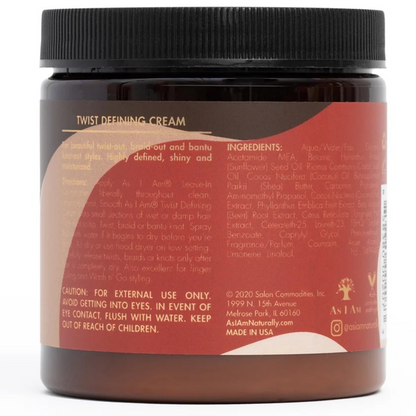 As I Am Classic Twist Defining Cream - Crema para el cabello - Curly Nest Spain