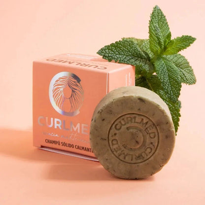 CurlMed Solid Shampoo Calming 80g - Champú sólido - Curly Nest Spain