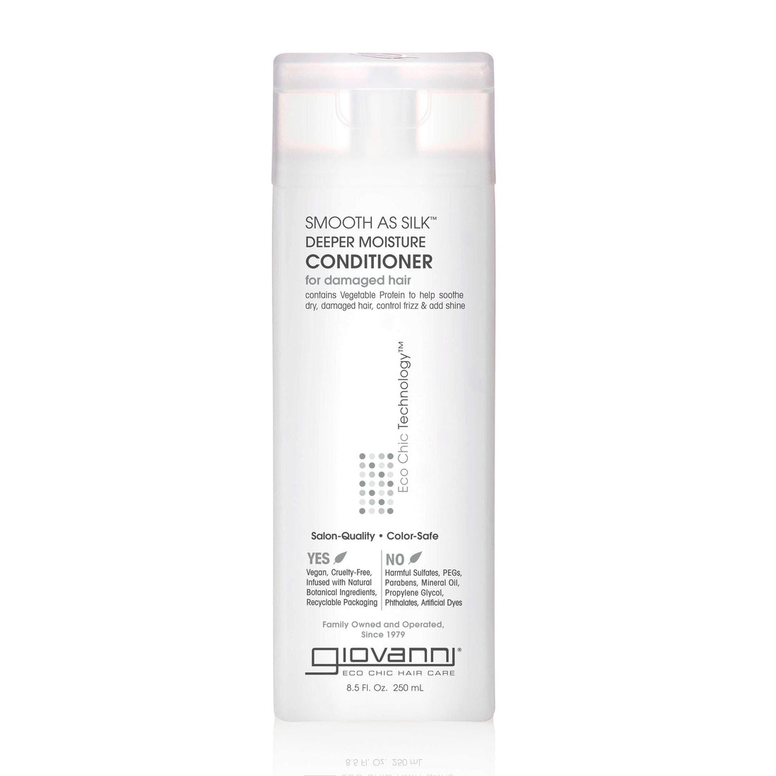 Giovanni Eco Chic Smooth As Silk Deeper Moisture Conditioner - Acondicionador hidratante - Curly Nest Spain