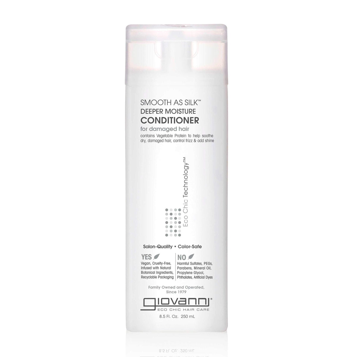 Giovanni Eco Chic Smooth As Silk Deeper Moisture Conditioner - Acondicionador hidratante - Curly Nest Spain