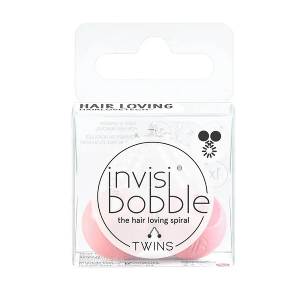 Invisibobble Original Twins Prima Ballerina - gomas para el pelo - Curly Nest Spain