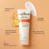 Curlsmith Weightless Air Dry Cream 59ml - Leave-in - Curly Nest Spain