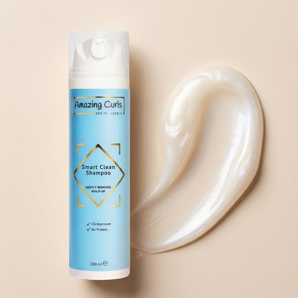 Amazing Curls Smart Clean Shampoo 200ml - Champú hidratante - Curly Nest Spain