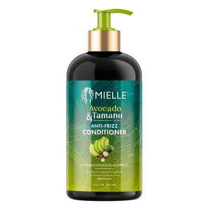 Mielle Avocado &amp; Tamanu Anti-Frizz Conditioner 355ml - Todo - Curly Nest Spain