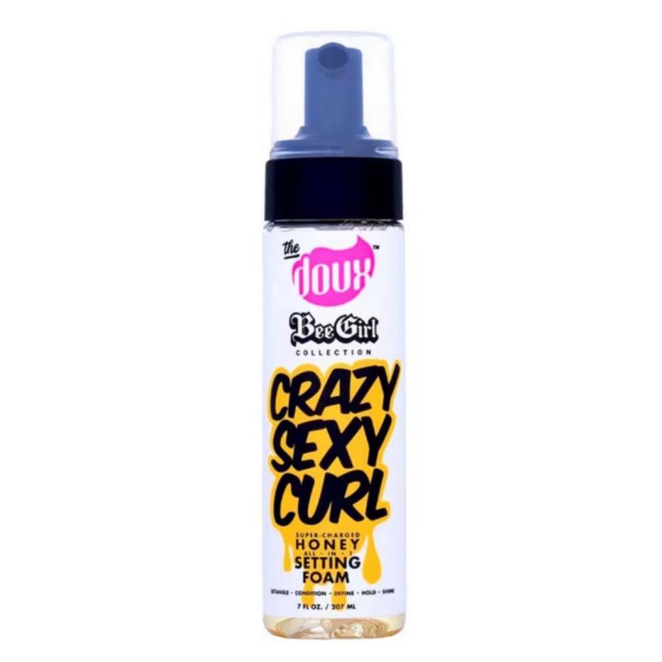 The Doux Bee Girl Crazy Sexy Curl Honey Setting Foam - Espuma fijadora - Curly Nest Spain