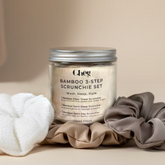 Chey Haircare Bamboo Satin Scrunchie Set - Juego de accesorios - Curly Nest Spain