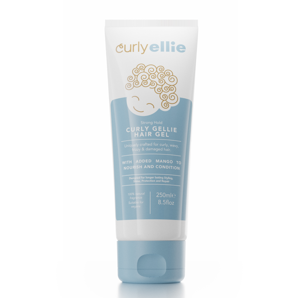 CurlyEllie Curly Gellie Strong Hold Hair Gel - Styling Gel - Curly Nest Spain