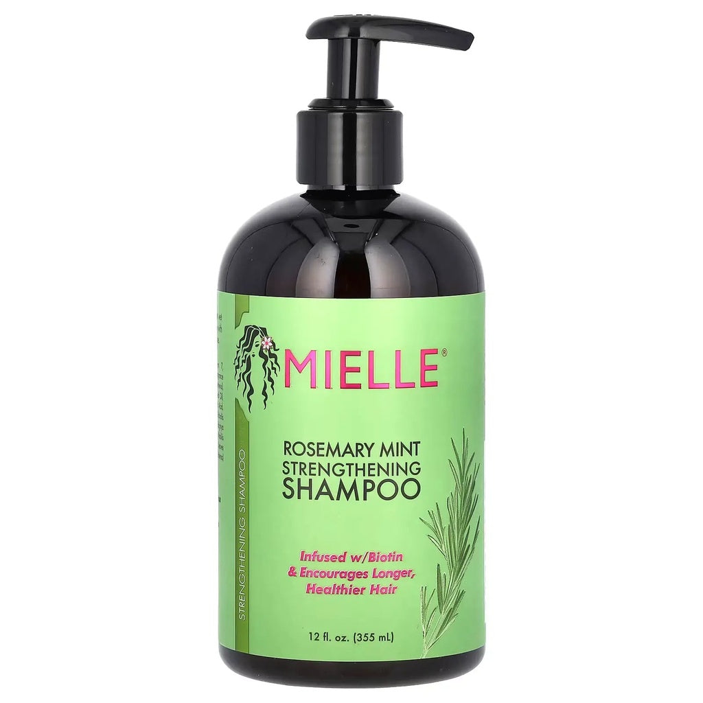 Mielle Rosemary Mint Strengthening Shampoo 355ml - Champú fortalecedor - Curly Nest Spain