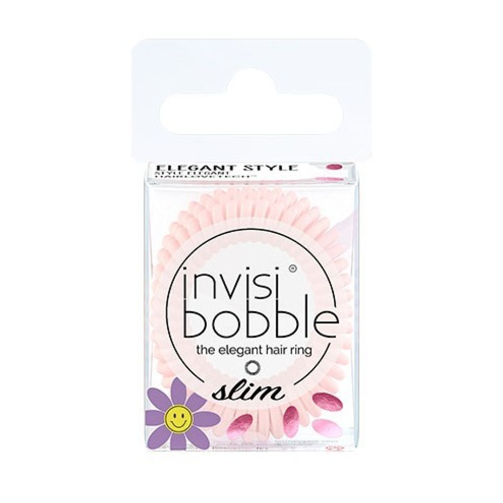 Invisibobble Slim Cuter Than You Pink - gomas para el pelo - Curly Nest Spain