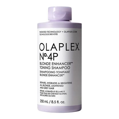 Olaplex Nº4P Blonde Enhancer Toning Shampoo - Champú tonificante - Curly Nest Spain