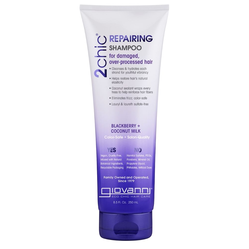 Giovanni 2Chic Repairing Shampoo 8.5oz - Champú Reparador - Curly Nest Spain