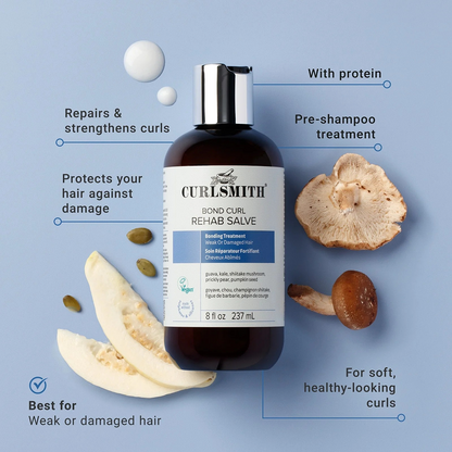 Curlsmith Bond Curl Rehab Salve - Pre-champú - Curly Nest Spain