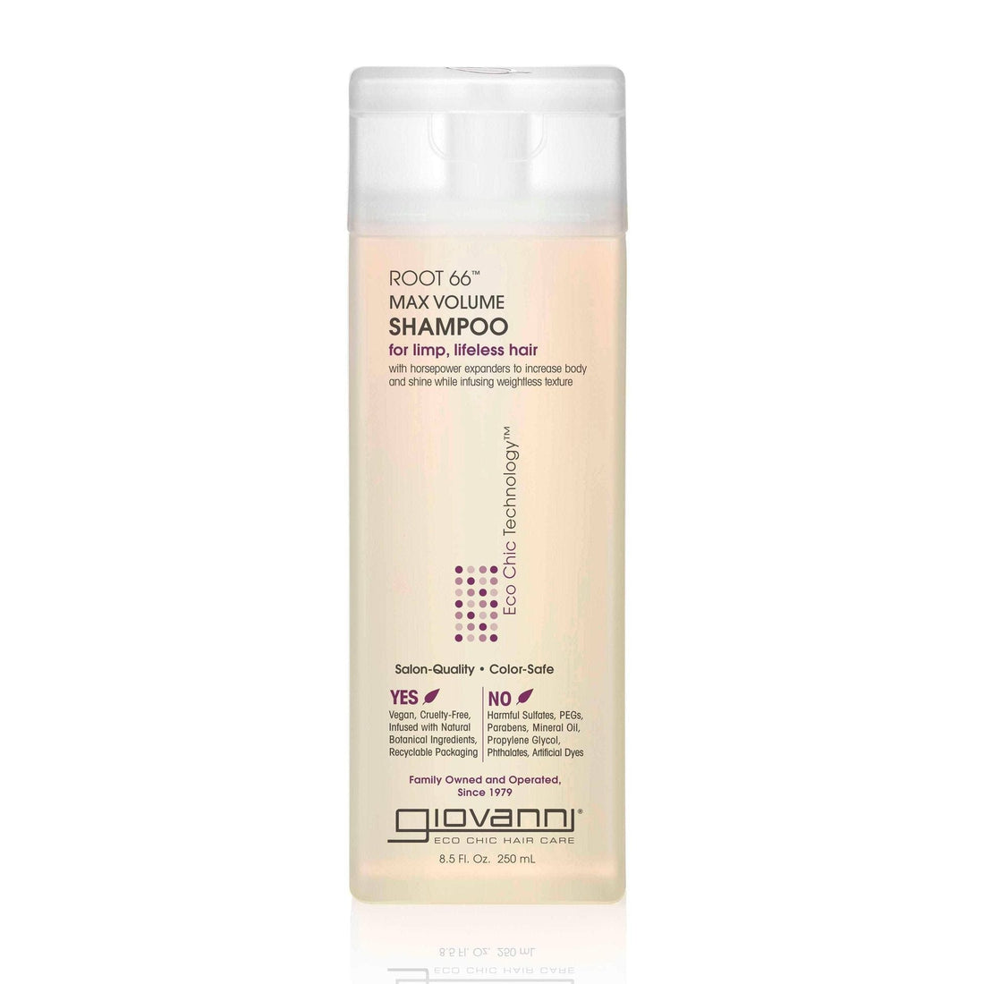 Giovanni Root 66 Max Volume Shampoo - champú purificante - Curly Nest Spain