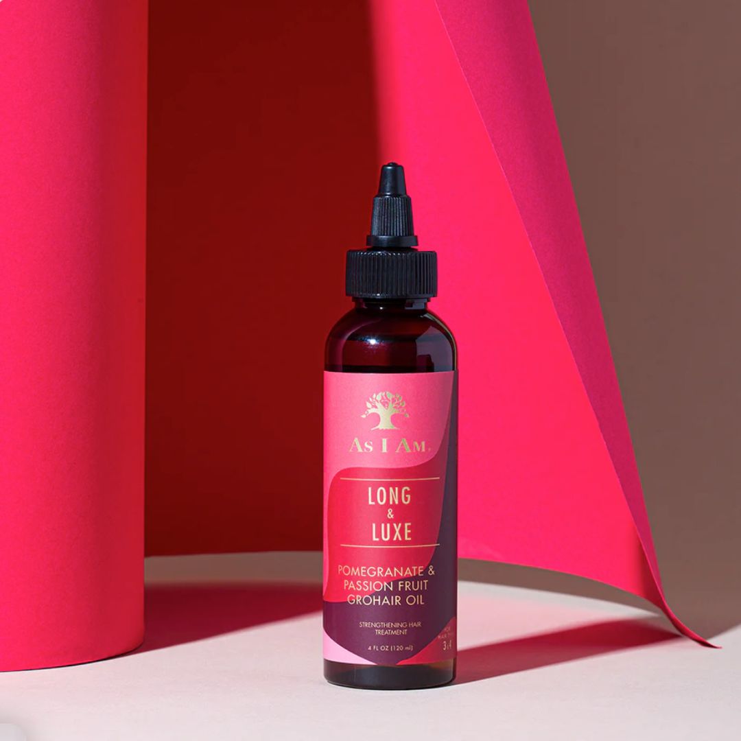 As I Am Long &amp; Luxe Gro Hair Oil 4oz - Aceite para el cabello - Curly Nest Spain