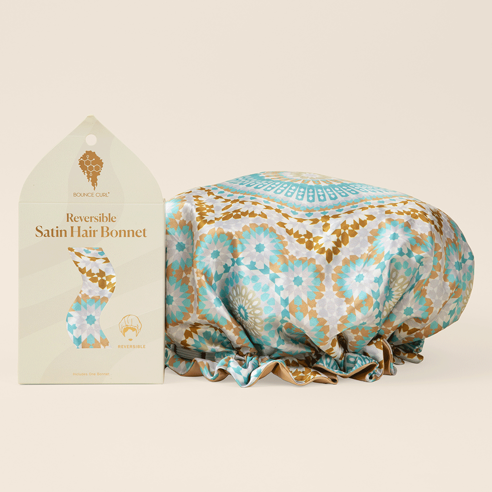 Bounce Curl Reversible Satin Hair Bonnet - Capó - Curly Nest Spain