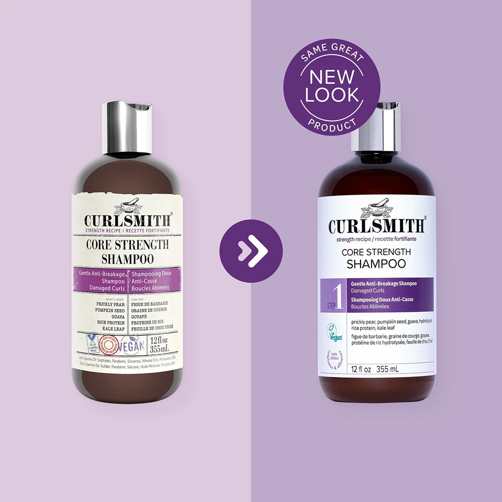 Curlsmith Core Strength Shampoo 355ml - Champú fortalecedor - Curly Nest Spain