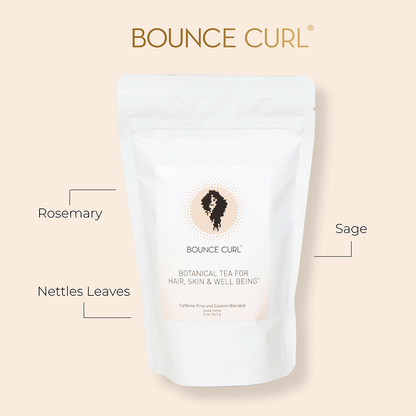 Bounce Curl Botanical Tea for Hair, Skin &amp; Well Being - Cuidado herbario - Curly Nest Spain