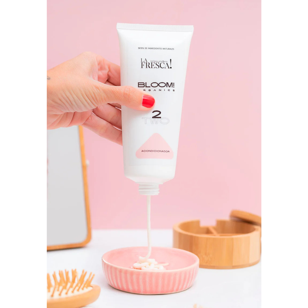 La Fresca Bloom Organics 2 Conditioner 200ml - Acondicionador nutritivo - Curly Nest Spain
