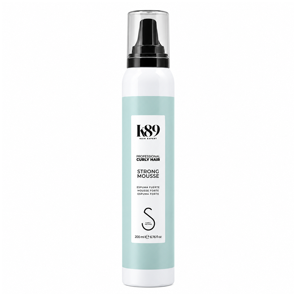 K89 Professional Curly Hair Mousse Strong 200ml - All - Curly Nest Spain