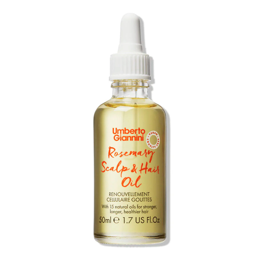 Umberto Giannini Rosemary Hair &amp; Scalp Oil 50ml - Cuidado del cuero cabelludo - Curly Nest Spain