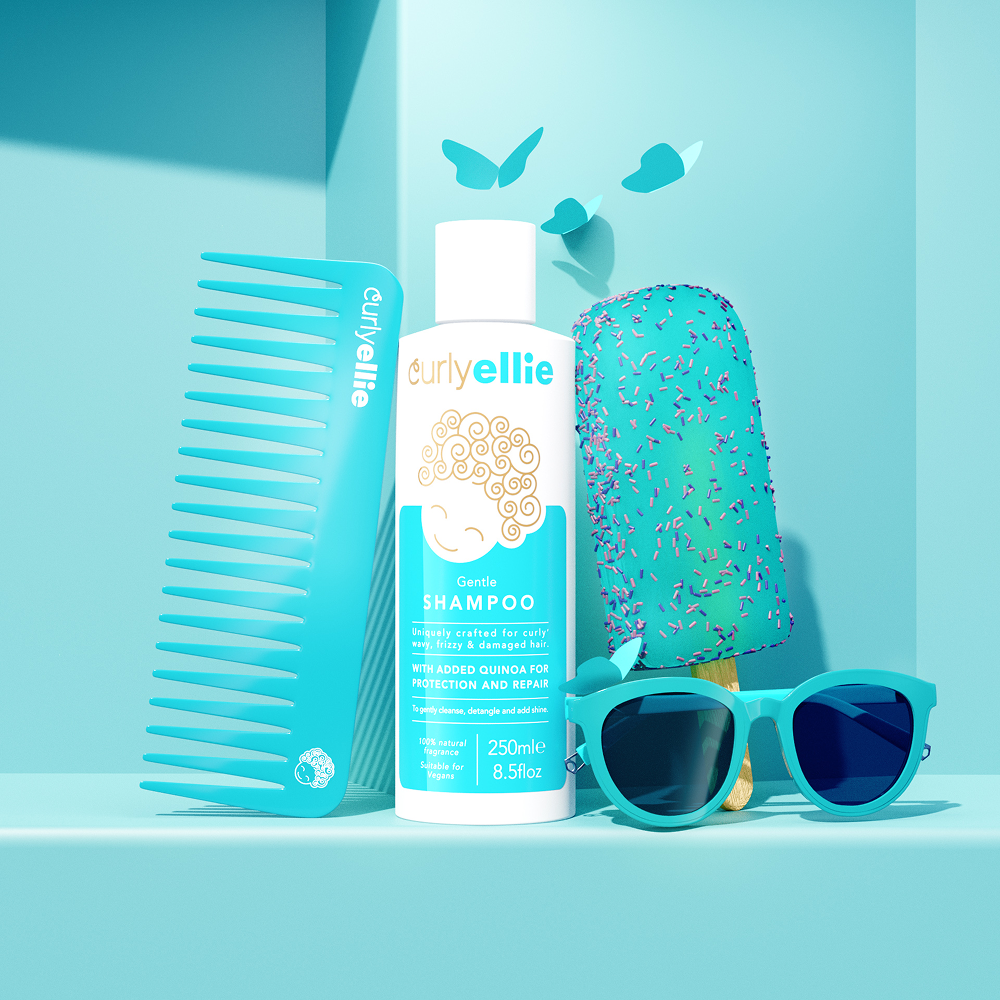 CurlyEllie Gentle Shampoo - Champú Suave - Curly Nest Spain