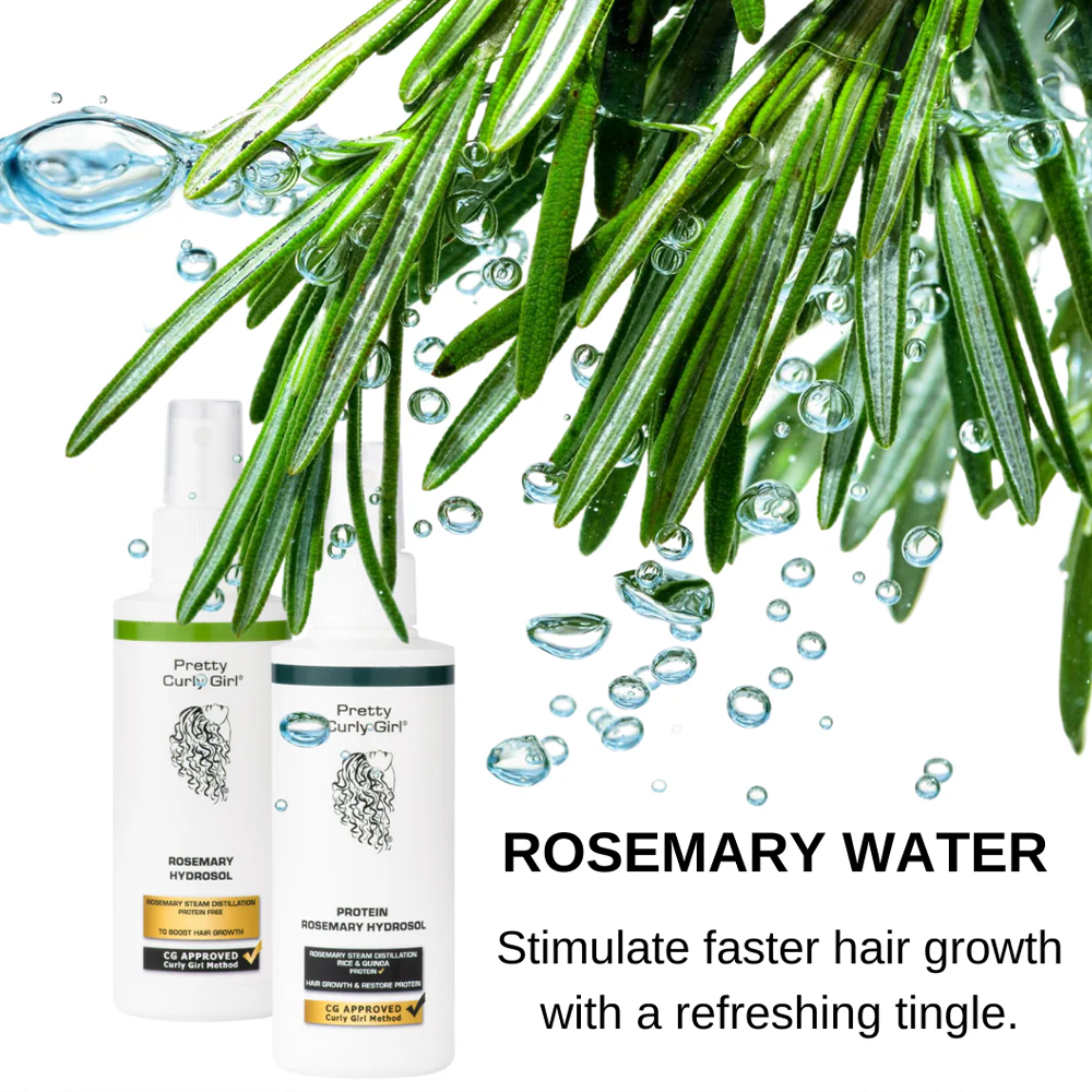 Pretty Curly Girl Protein Rosemary Hydrosol Spray 150ml - Leave-in - Curly Nest Spain
