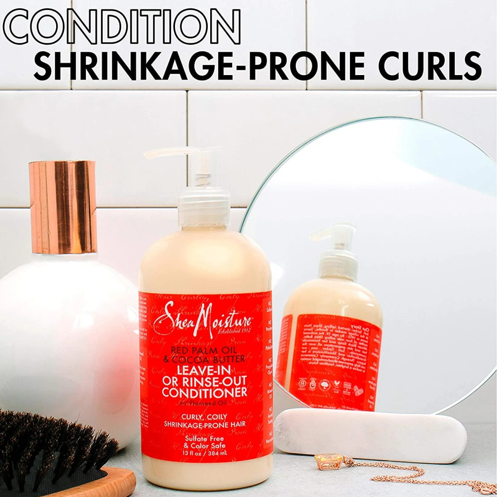 Shea Moisture Red Palm Oil &amp; Cocoa Butter Hi-Slip Detangling Shampoo 384ml - Todo - Curly Nest Spain