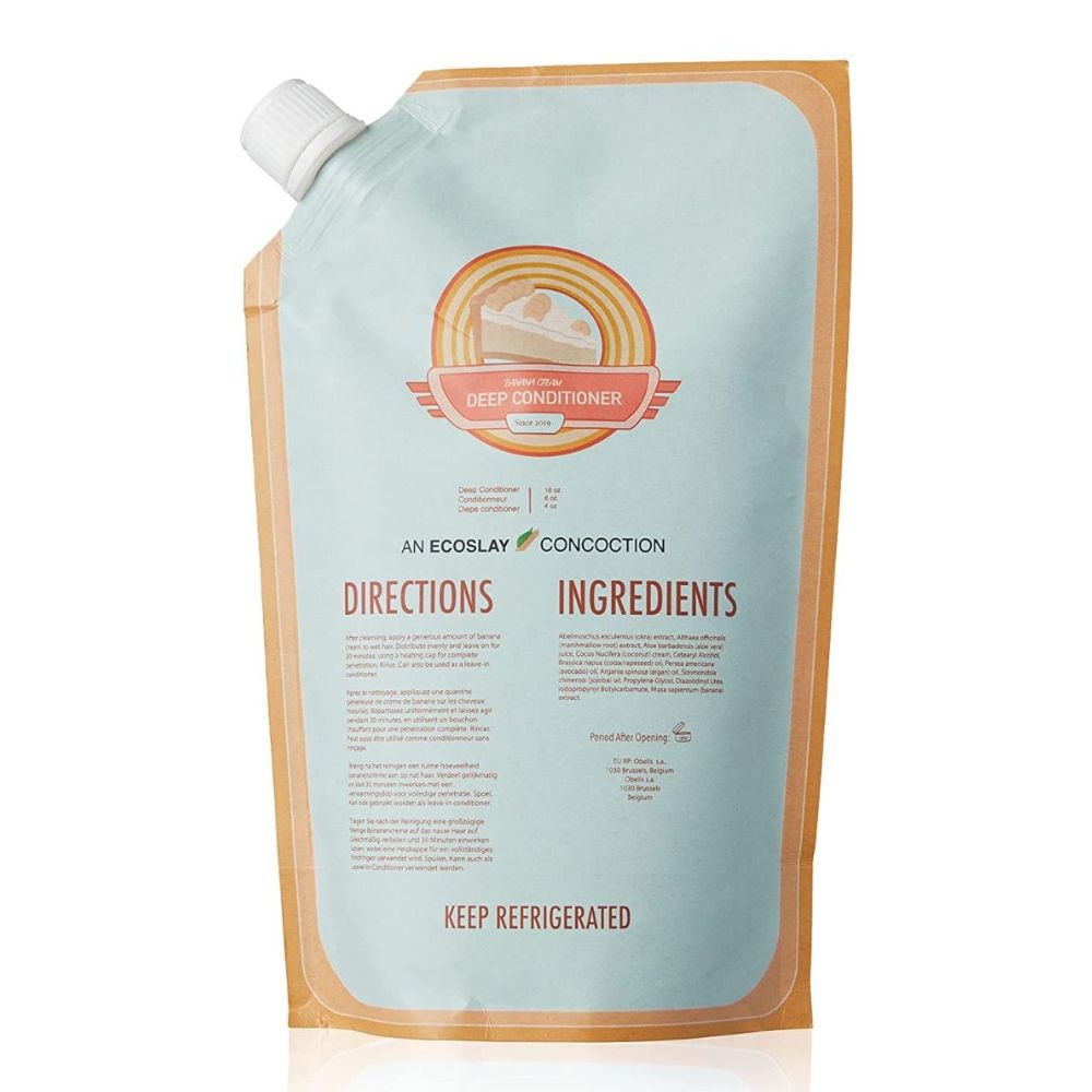 Ecoslay Banana Cream Deep Conditioner - Acondicionador profundo - Curly Nest Spain