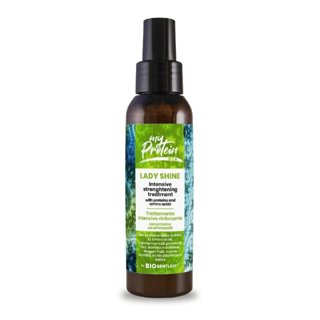Bio Gentleaf Lady Shine Intensive Strengthening Treatment 100ml - Laca para el cabello - Curly Nest Spain