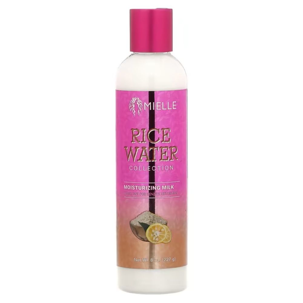 Mielle Rice Water Moisturizing Milk 227g - Hidratante para el cabello - Curly Nest Spain