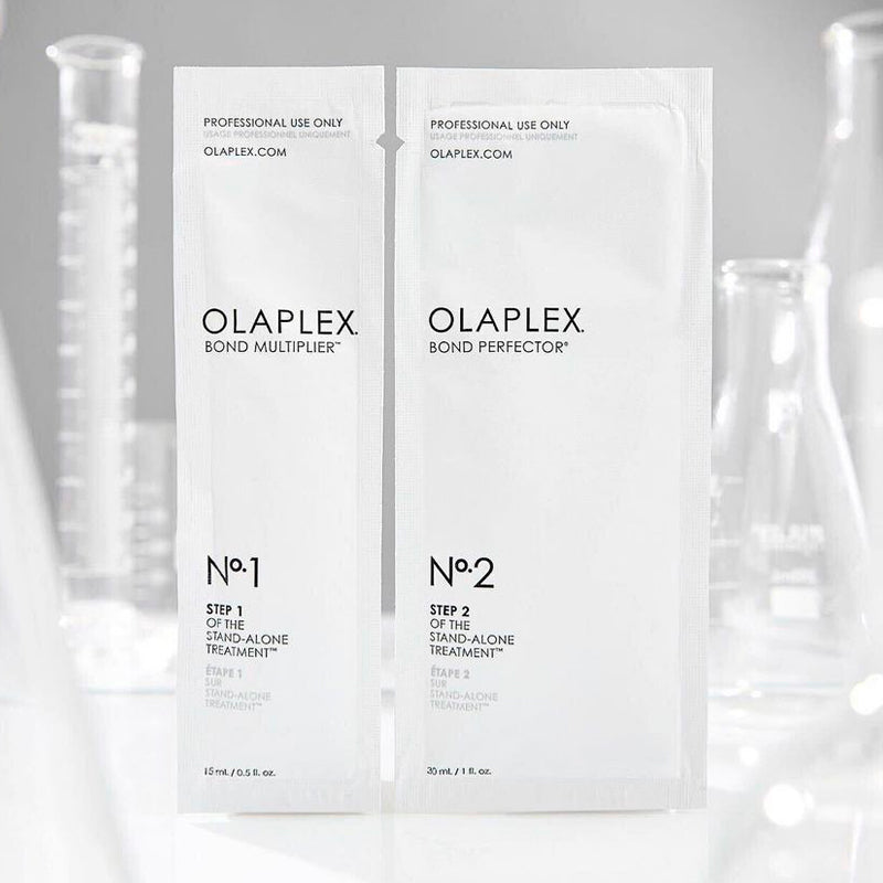 Olaplex Sobres (Nº1-15ml + Nº2-30ml) - Set de cuidado capilar - Curly Nest Spain